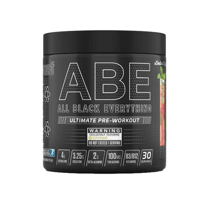 ABE - ALL BLACK EVERYTHING PRE-WORKOUT (14 Flavours) 375g