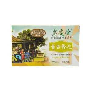 ART OF TEA Premium Chinese Teabags - Gold Pack Jasmine  (50g)