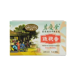 ART OF TEA Premium Chinese Teabags - Iron Buddha  (50g)