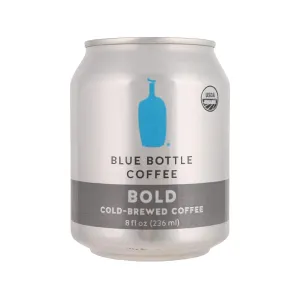 BLUE BOTTLE COFFEE Organic Cold Brewed Coffee - Bold [Can]  (236mL)