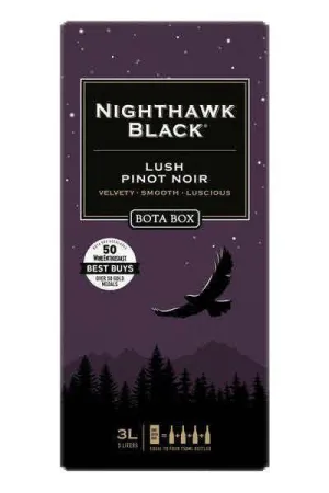 Box Wine Bota Nighthawk 3L PN Lush Point Wine Spirits