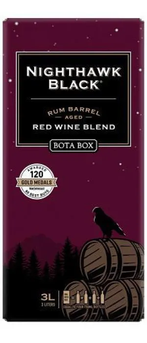 Box Wine Bota Nighthawk 3L Red Blend Rum Barrels Point Wine Spirits