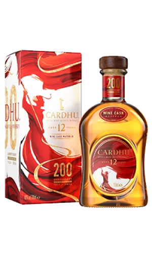 Cardhu 12YO 200 Anniversay Wine Cask Edition 700ml