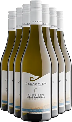 Clearview White Caps Chardonnay 12 PACK 23/24 750ml