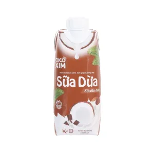 COCO XIM Coconut Milk - Dark Chocolate Flavor  (330mL)