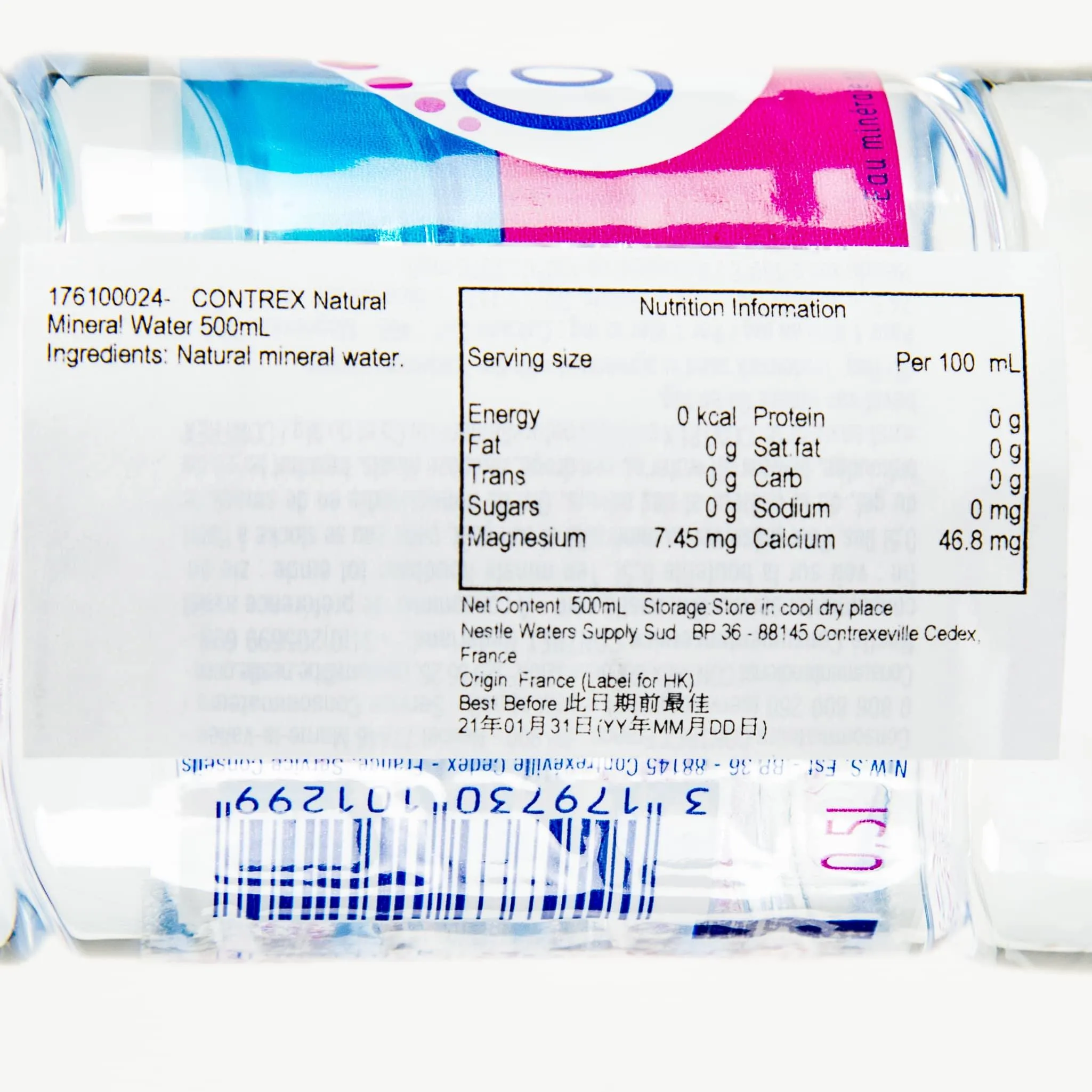 CONTREX Natural Mineral Water  (500mL)
