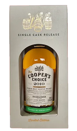 Coopers Choice Inchgower Single Malt Whisky 53.5% 2010 700ml