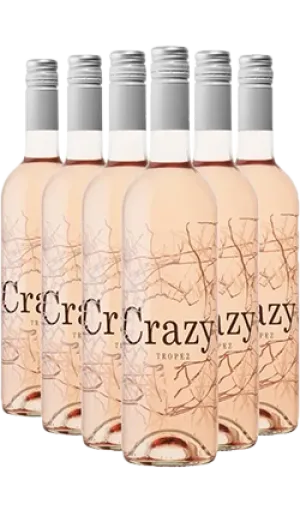 Crazy Tropez Rose SIX PACK 750ml