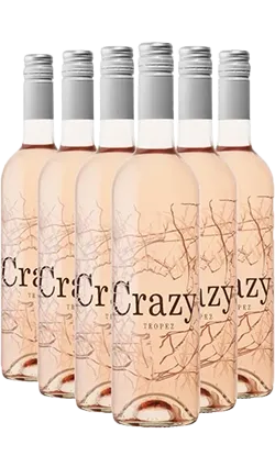 Crazy Tropez Rose SIX PACK 750ml