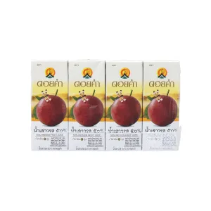 DOI KHAM Passion Fruit Juice [Tetra Pack]  (4 x 200mL)