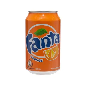 FANTA Orange Flavored Soda [Can]  (330mL)
