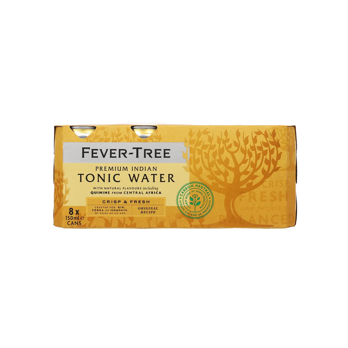 FEVER TREE Premium Indian Tonic Water [Pack]  (8 x 150mL)