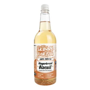 Gingerbread Syrup - Zero Calorie Sugar Free Skinny Coffee Syrup - 1 Litre