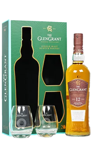 Glen Grant 12YO   2 Glasses 700ml