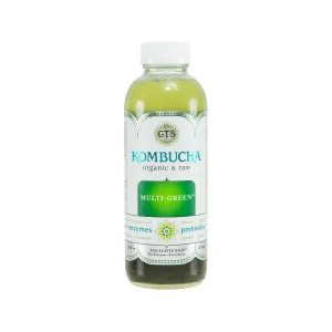 GT'S Organic Raw Kombucha Drink - Multi Green  (473mL)