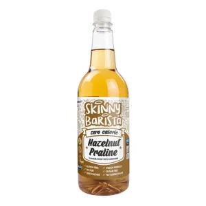 Hazelnut Coffee Syrup - Zero Calorie Sugar Free Skinny- 1 Litre