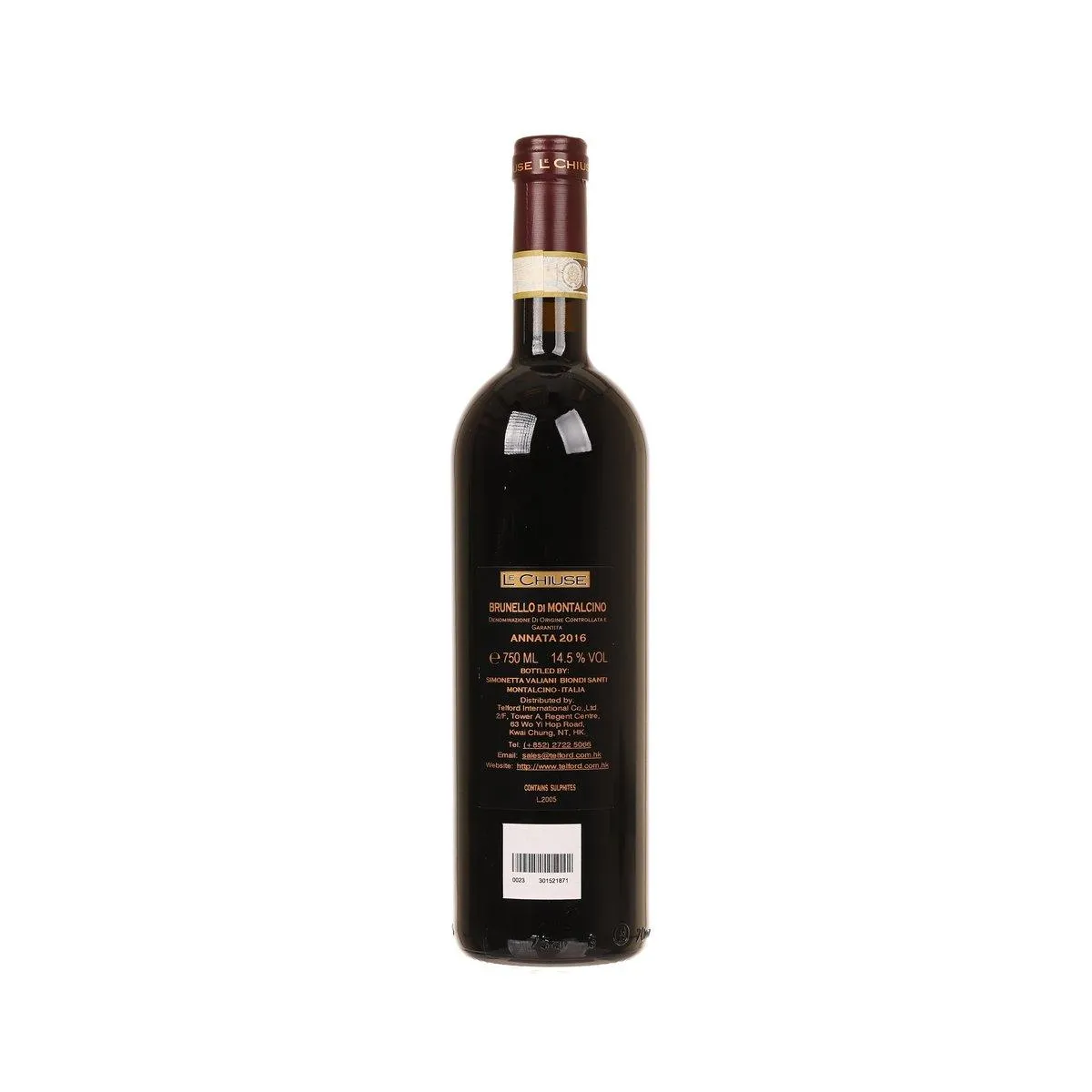 LE CHIUSE Brunello di Montalcino 2016 (750mL)