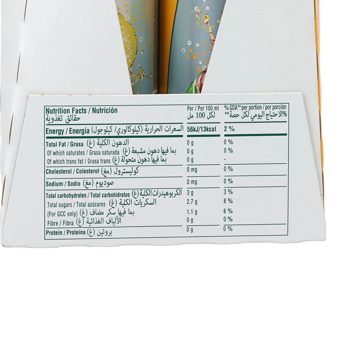 MAISON PERRIER Sparkling Mineral Water - Pineapple & Mango [4 Can]  (4 x 250mL)