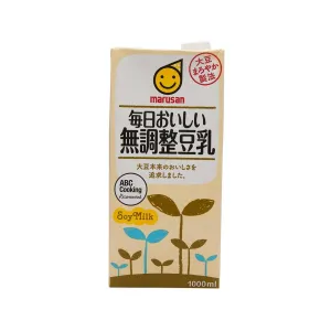 MARUSAN Soy Milk - Plain  (1000mL)