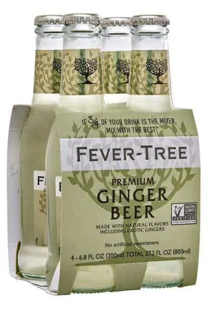 N/A Drinks Fever Tree 4pk Ginger Beer Point Wine Spirits