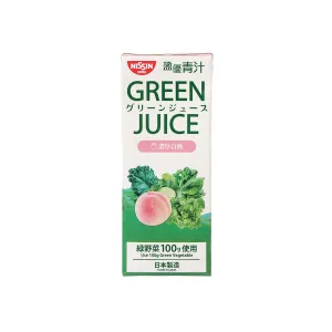 NISSIN Green Juice - White Peach  (200mL)