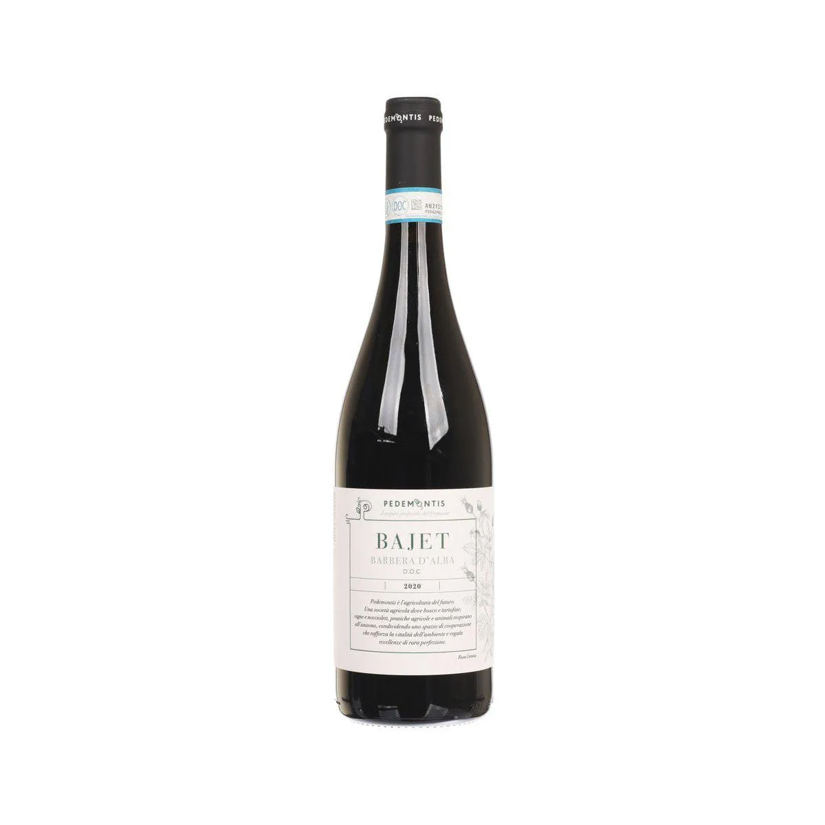 PEDEMONTIS BAJET Barbera d'Alba 20/21 (750mL)