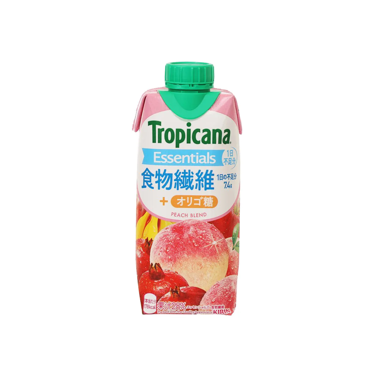 TROPICANA Essentials Dietary Fiber   Oligosaccharide Peach Blend Juice Drink  (330mL)