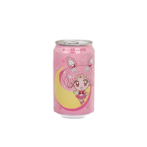 YHB OCEAN BOMB Lychee Flavour Sparkling Water - Sailor Moon Sailor Chibimoon [Can]  (330mL)